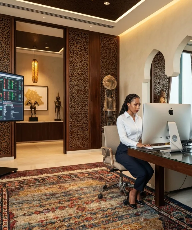 Gold trade between Africa and Dubai